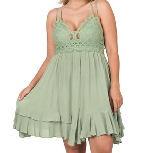 Summer plus dress
